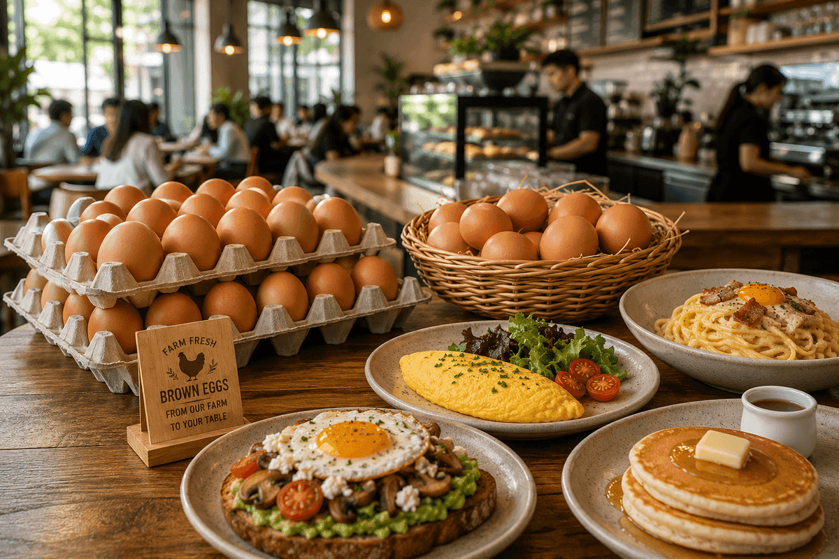 ANJL Animal Farm premium eggs for restaurants and cafes in Negros Occidental